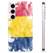 Coque Samsung Galaxy S23 5G en TPU - Drapeau Roumain