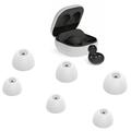 6Pcs Replacement Earbuds Tips Soft Silicone Earphone Caps Cover for Samsung Galaxy Buds2