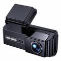 Caméra embarquée double A10 - 4K/2K, GPS, ADAS, Wi-Fi, surveillance de stationnement - Noir
