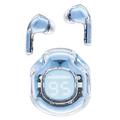 ACEFAST T8 / AT8 Crystal (2) Color Bluetooth Earbuds Lightweight Wireless Headset for Work - Bleu
