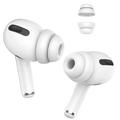 AHASTYLE PT99-2 1 paire pour Apple AirPods Pro 2 / AirPods Pro Silicone Ear Tips Bluetooth Earphone Head Caps Cover, Size M