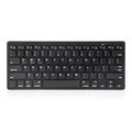 APPK78 Slim Wireless Bluetooth 3.0 Clavier - Clavier portable compact pour iPhone, iPad, Samsung, Android, Windows et ordinateurs portables