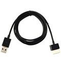 Câble USB pour Asus VivoTab RT TF600T, TF810C - Noir