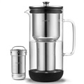 Carafe Filtrante Aarke Purifier - Verre, Acier inoxydable