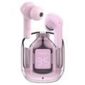 Écouteurs True Wireless Stereo Acefast Crystal T6 - Rose