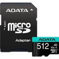 Carte mémoire Adata Premier Pro microSDXC AUSDX512GUI3V30SA2-RA1 - 512GB
