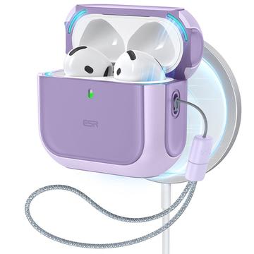 Étui MagSafe AirPods 4 ESR Orbit HaloLock - Violet