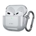 Étui AirPods 4 Tech-Protect FlexAir - Gris cendré