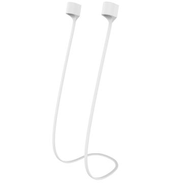 Courroie magnétique en silicone pour le cou des AirPods Pro 2 - Blanc