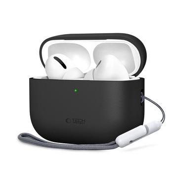 Étui en silicone AirPods Pro 3 Tech-Protect - Noir