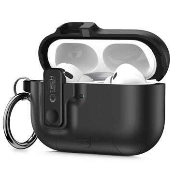 Etui Airpods Pro 3 Tech-Protect Slim Hook - Noir