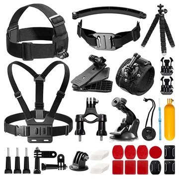 Kit d\'Accessoires Puluz PKT26 53-en-1 pour GoPro et Caméra de Sport