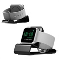 Support de Charge Apple Watch Series SE/6/5/4/3/2/1 en Alliage d\'Aluminium - Argenté