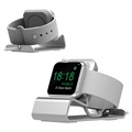 Support de Charge Apple Watch Series SE/6/5/4/3/2/1 en Alliage d'Aluminium - Argenté