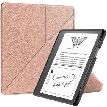 Étui à Rabat Amazon Kindle Scribe - Origami Stand - Ruusukulta