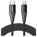 Câble USB-C / Lightning Anker PowerLine+ II - 0.9m - Noire