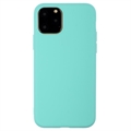 Coque iPhone 15 Pro Max en TPU Mate Anti-Empreintes - Cyan