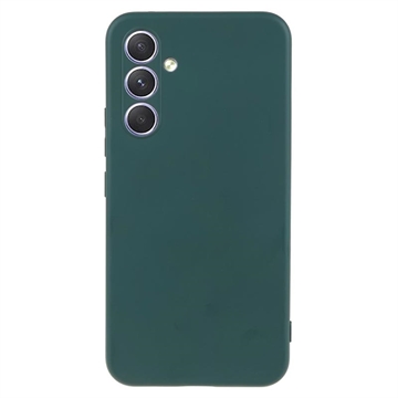 Coque Samsung Galaxy A54 5G en TPU Mate Anti-Empreintes - Vert Armée