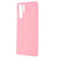 Coque Huawei P30 Pro en TPU Mate Anti-Empreintes - Rose