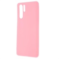 Coque Huawei P30 Pro en TPU Mate Anti-Empreintes - Rose