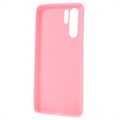 Coque Huawei P30 Pro en TPU Mate Anti-Empreintes - Rose