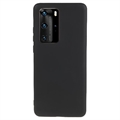 Coque Huawei P40 Pro en TPU Mate Anti-Empreintes - Noire