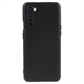 Coque OnePlus Nord en TPU Mate Anti-Empreintes - Noire