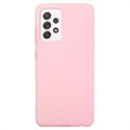 Coque Samsung Galaxy A53 5G en TPU Mate Anti-Empreintes - Rose