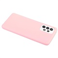 Coque Samsung Galaxy A53 5G en TPU Mate Anti-Empreintes - Rose