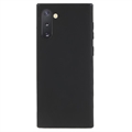 Coque Samsung Galaxy Note10 en TPU Mate Anti-Empreintes - Noire