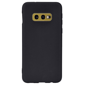 Coque Samsung Galaxy S10e en TPU Mate Anti-Empreintes - Noire