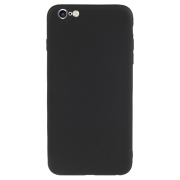 Coque iPhone 6 Plus/6S Plus en TPU Mate Anti-Empreintes - Noire