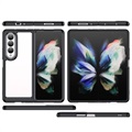 Coque Hybride Samsung Galaxy Z Fold4 5G Antichoc - Noire / Transparente