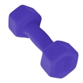 Haltère Antidérapant en Néoprène - 4kg - Violet