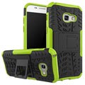 Samsung Galaxy A3 (2017) Anti-Slip Hybrid Case - Black / Green