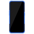 Coque Hybride Samsung Galaxy A80 Antidérapante - Bleu / Noir