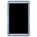 Coque Hybride Samsung Galaxy Tab A 10.1 (2019) Antidérapante - Bleue / Noire