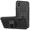 Coque Hybride Antidérapante pour iPhone X / iPhone XS - Noire