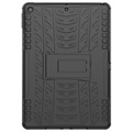 Coque Hybride iPad 10.2 2019/2020/2021 Antidérapante avec Béquille - Noir