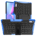 Coque Hybride Lenovo Tab P11 Gen 2 Antidérapante avec Béquille (Emballage ouvert - Excellent) - Bleue