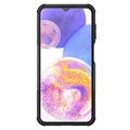 Coque Hybride Samsung Galaxy A23 Antidérapante avec Béquille - Noire