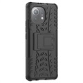 Coque Hybride Xiaomi Mi 11 Pro Antidérapante avec Béquille - Noire