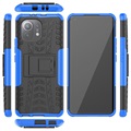 Coque Hybride Xiaomi Mi 11 Pro Antidérapante avec Béquille - Bleu / Noire