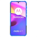 Coque Hybride Motorola Moto E20/E30/E40 Antidérapante avec Béquille - Bleue / Noire
