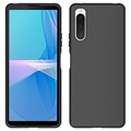 Coque Sony Xperia 10 IV Antidérapante en TPU - Noire