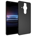 Coque Sony Xperia Pro-I Antidérapante en TPU - Noire