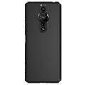 Coque Sony Xperia Pro-I Antidérapante en TPU - Noire