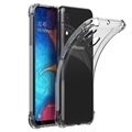 Coque Samsung Galaxy A20e Antidérapante en TPU - Transparent