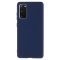 Coque Samsung Galaxy S20 FE Antidérapante en TPU - Bleu Foncé