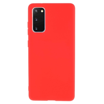 Coque Samsung Galaxy S20 FE Antidérapante en TPU - Rouge